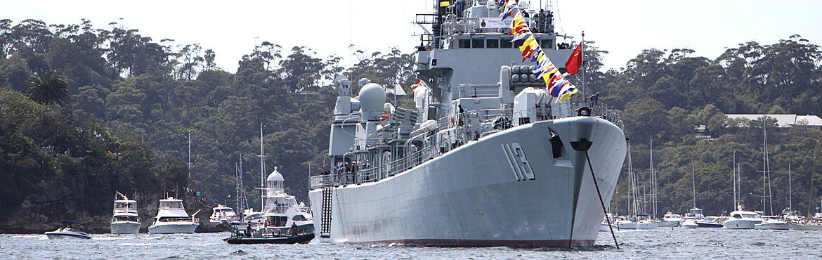 Naval Review Sydney Harbour 2013